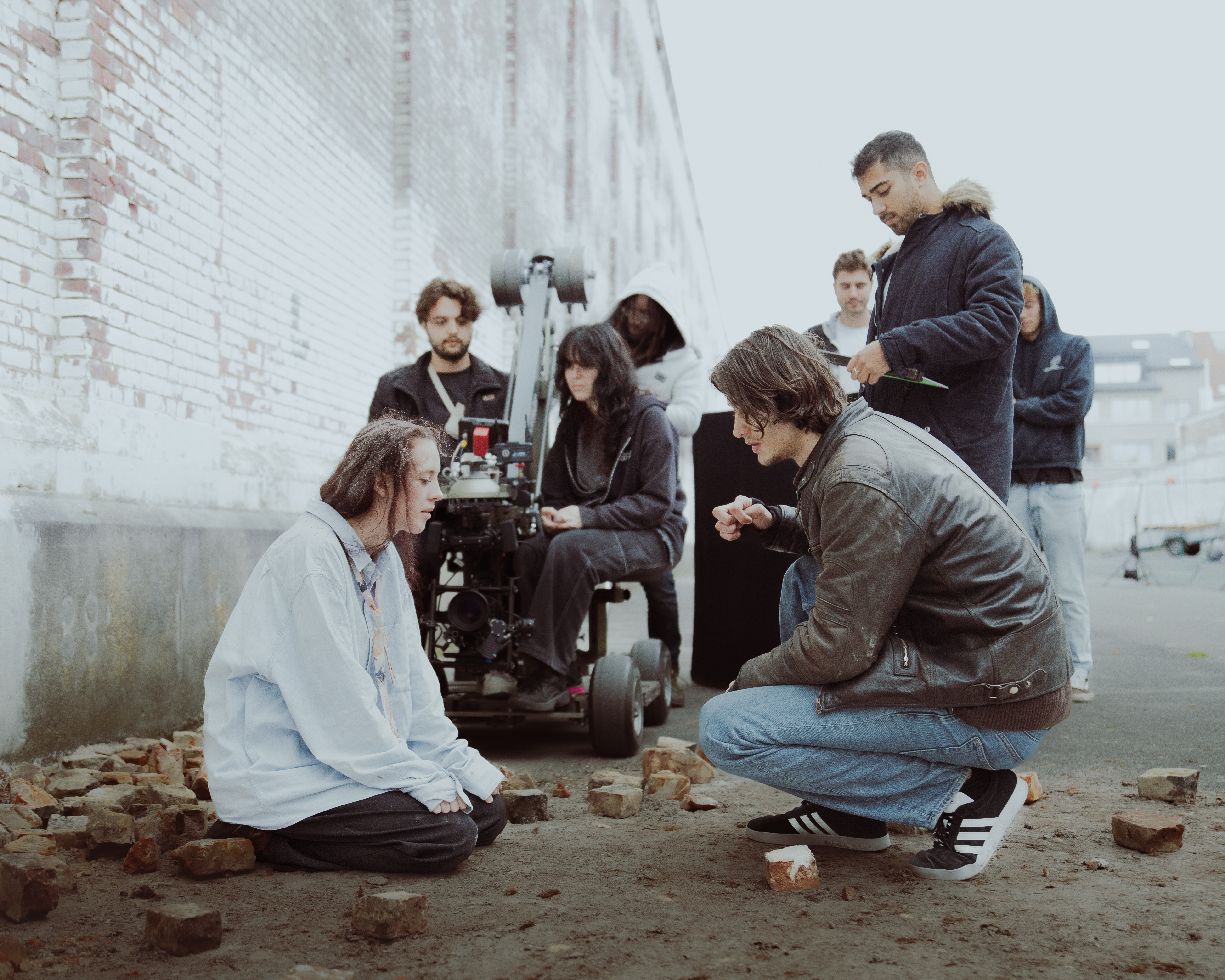 Sur le tournage de Inc de Kazuo Chaed